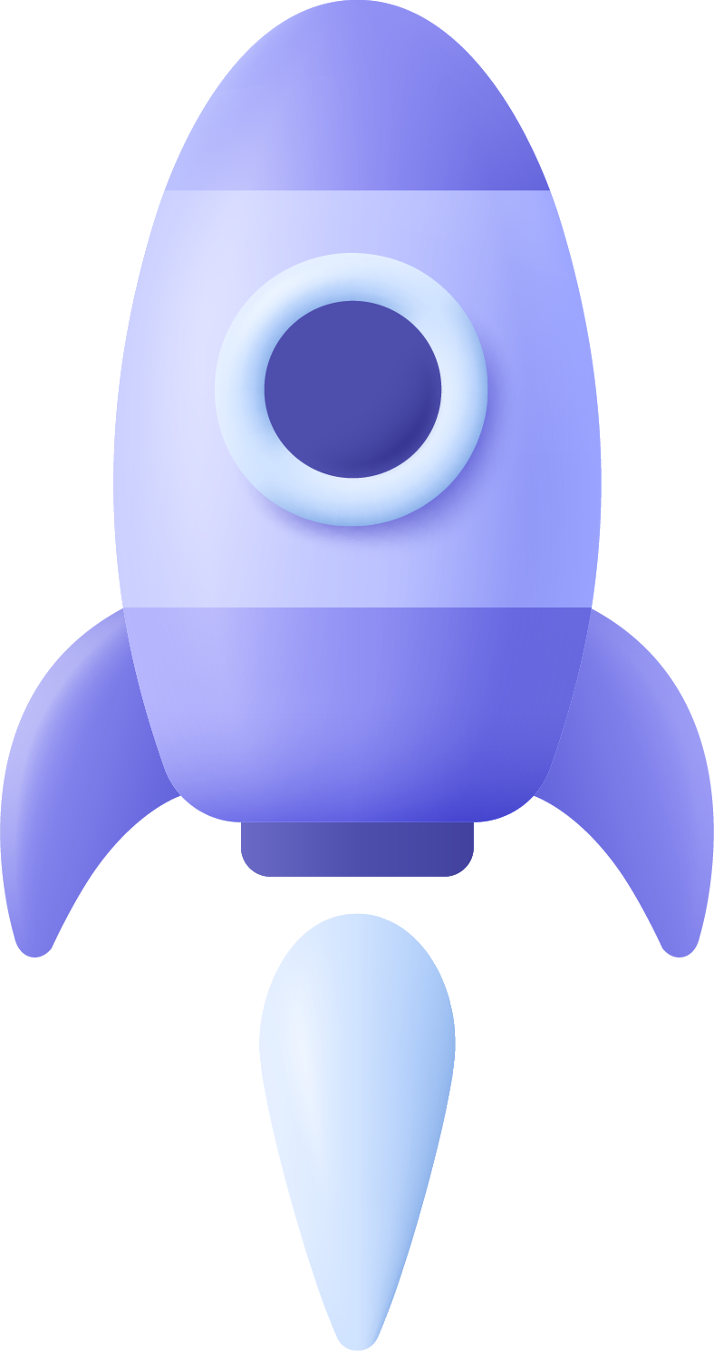 Grafik einer Rakete die abhebt, Einer Film / Video Produktion aus Hamburg